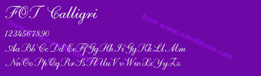 FOT CalligriPreview FOT CalligriPreview