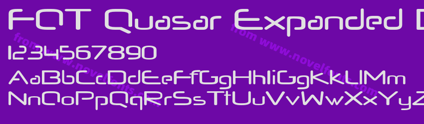 FOT Quasar Expanded BoldPreview FOT Quasar Expanded BoldPreview