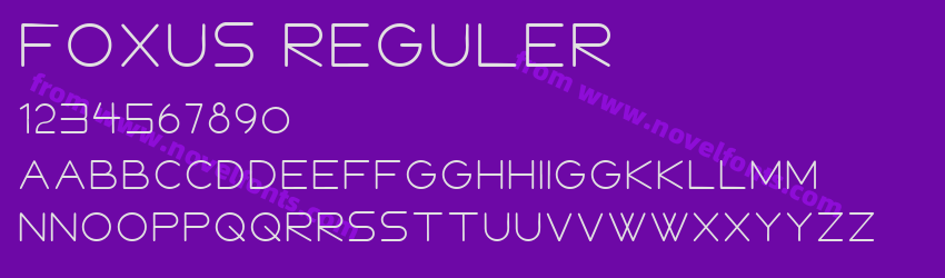 FOXUS REGULERPreview FOXUS REGULERPreview