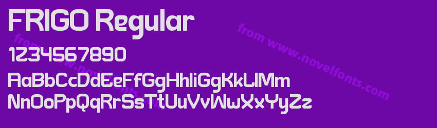 FRIGO RegularPreview FRIGO RegularPreview