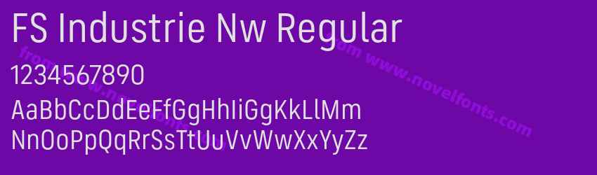 FS Industrie Nw RegularPreview FS Industrie Nw RegularPreview