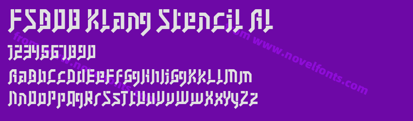 FSB08 Klang Stencil AlPreview FSB08 Klang Stencil AlPreview