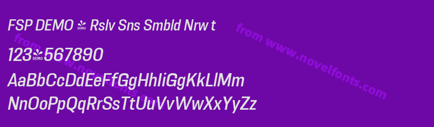 FSP DEMO - Rslv Sns Smbld Nrw tPreview FSP DEMO - Rslv Sns Smbld Nrw tPreview