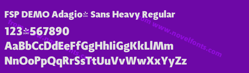 FSP DEMO Adagio_ Sans Heavy RegularPreview FSP DEMO Adagio_ Sans Heavy RegularPreview