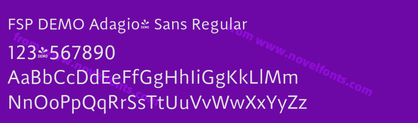 FSP DEMO Adagio_ Sans RegularPreview FSP DEMO Adagio_ Sans RegularPreview