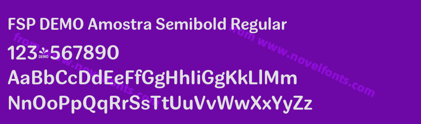 FSP DEMO Amostra Semibold RegularPreview