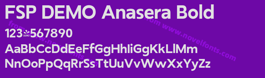 FSP DEMO Anasera BoldPreview