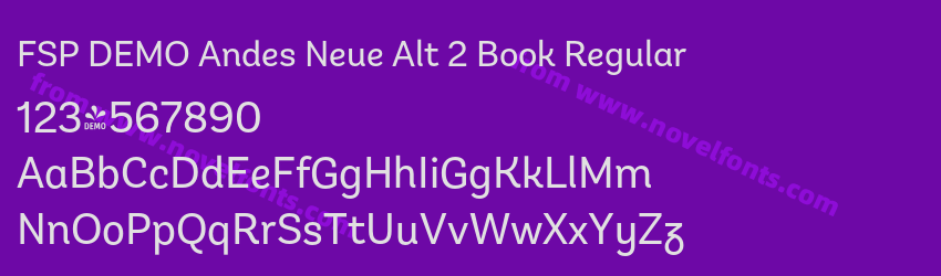 FSP DEMO Andes Neue Alt 2 Book RegularPreview FSP DEMO Andes Neue Alt 2 Book RegularPreview