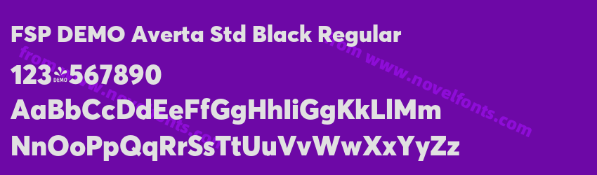 FSP DEMO Averta Std Black RegularPreview FSP DEMO Averta Std Black RegularPreview