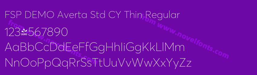 FSP DEMO Averta Std CY Thin RegularPreview FSP DEMO Averta Std CY Thin RegularPreview