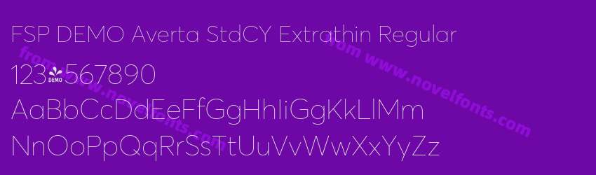 FSP DEMO Averta StdCY Extrathin RegularPreview FSP DEMO Averta StdCY Extrathin RegularPreview