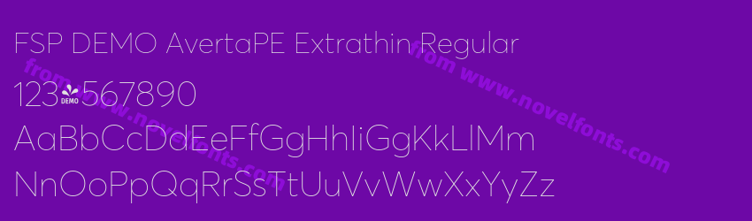FSP DEMO AvertaPE Extrathin RegularPreview