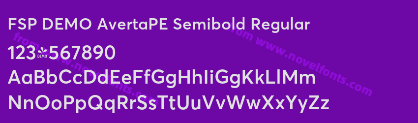 FSP DEMO AvertaPE Semibold RegularPreview