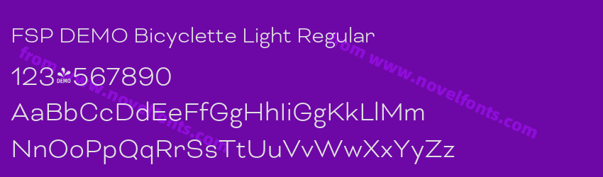 FSP DEMO Bicyclette Light RegularPreview FSP DEMO Bicyclette Light RegularPreview