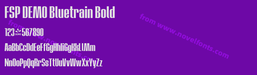 FSP DEMO Bluetrain BoldPreview FSP DEMO Bluetrain BoldPreview