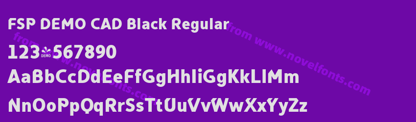 FSP DEMO CAD Black RegularPreview FSP DEMO CAD Black RegularPreview