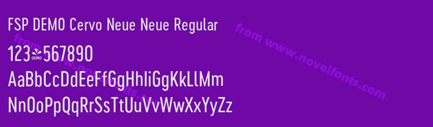 FSP DEMO Cervo Neue Neue RegularPreview FSP DEMO Cervo Neue Neue RegularPreview