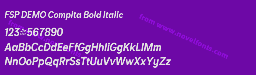 FSP DEMO Compita Bold ItalicPreview FSP DEMO Compita Bold ItalicPreview