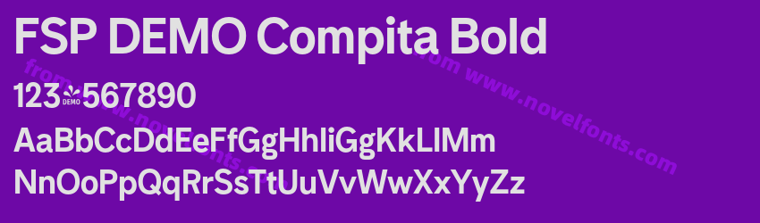 FSP DEMO Compita BoldPreview FSP DEMO Compita BoldPreview