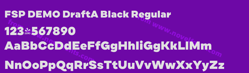 FSP DEMO DraftA Black RegularPreview FSP DEMO DraftA Black RegularPreview