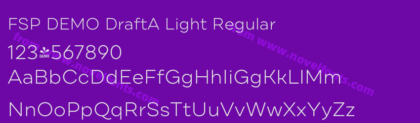 FSP DEMO DraftA Light RegularPreview FSP DEMO DraftA Light RegularPreview
