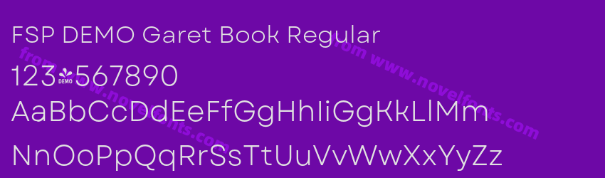 FSP DEMO Garet Book RegularPreview