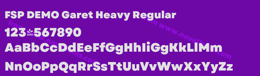 FSP DEMO Garet Heavy RegularPreview FSP DEMO Garet Heavy RegularPreview