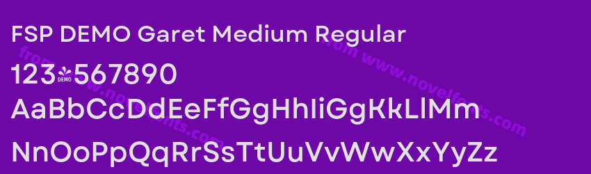 FSP DEMO Garet Medium RegularPreview FSP DEMO Garet Medium RegularPreview
