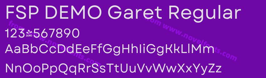 FSP DEMO Garet RegularPreview FSP DEMO Garet RegularPreview
