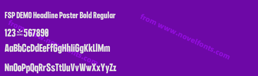 FSP DEMO Headline Poster Bold RegularPreview
