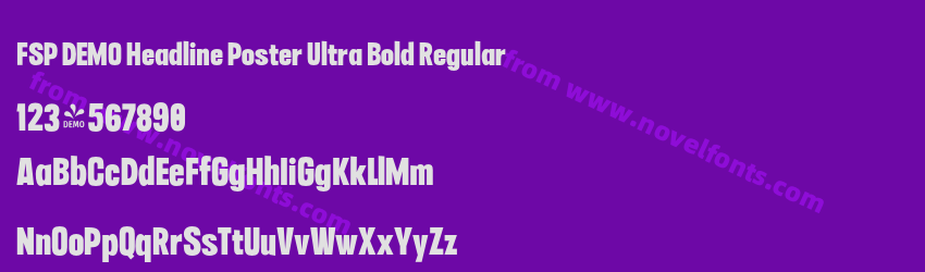 FSP DEMO Headline Poster Ultra Bold RegularPreview FSP DEMO Headline Poster Ultra Bold RegularPreview