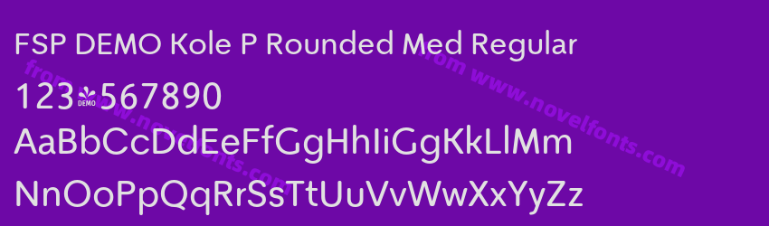 FSP DEMO Kole P Rounded Med RegularPreview