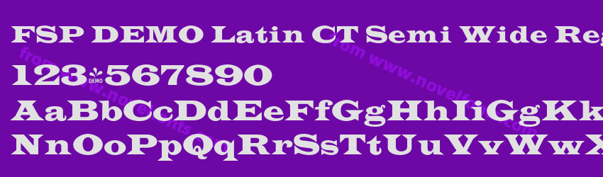 FSP DEMO Latin CT Semi Wide RegularPreview