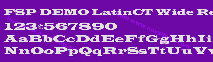 FSP DEMO LatinCT Wide RegularPreview FSP DEMO LatinCT Wide RegularPreview