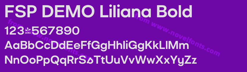 FSP DEMO Liliana BoldPreview FSP DEMO Liliana BoldPreview