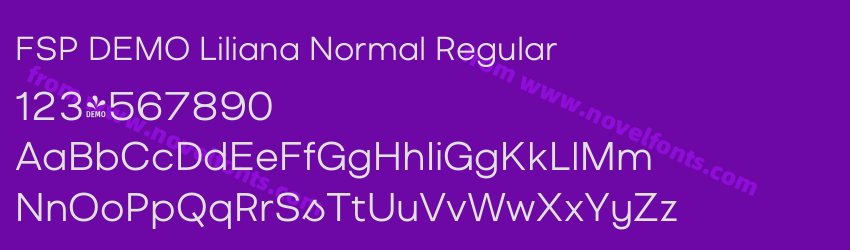 FSP DEMO Liliana Normal RegularPreview FSP DEMO Liliana Normal RegularPreview