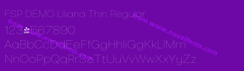 FSP DEMO Liliana Thin RegularPreview FSP DEMO Liliana Thin RegularPreview