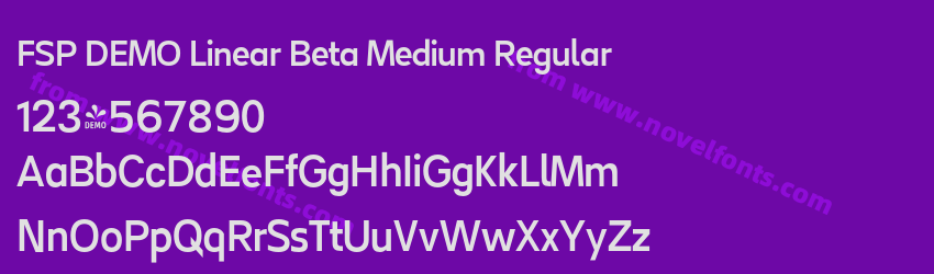 FSP DEMO Linear Beta Medium RegularPreview
