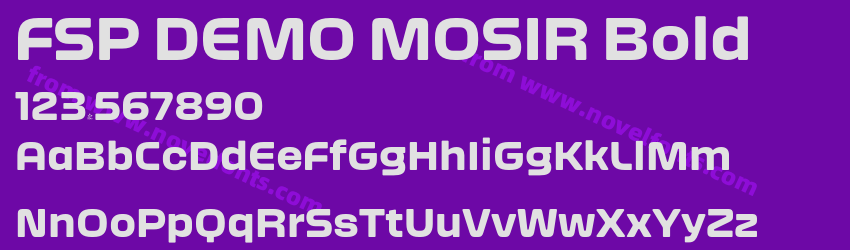 FSP DEMO MOSIR BoldPreview FSP DEMO MOSIR BoldPreview