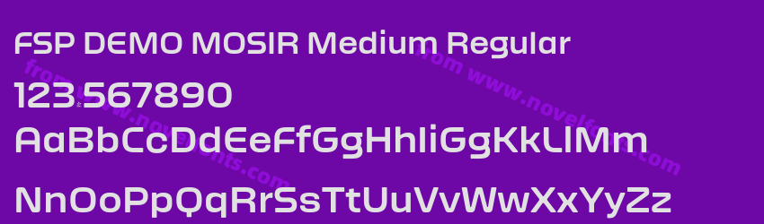 FSP DEMO MOSIR Medium RegularPreview FSP DEMO MOSIR Medium RegularPreview