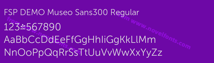 FSP DEMO Museo Sans300 RegularPreview FSP DEMO Museo Sans300 RegularPreview