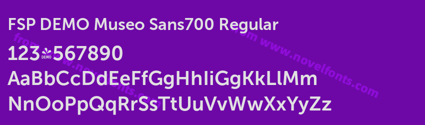 FSP DEMO Museo Sans700 RegularPreview FSP DEMO Museo Sans700 RegularPreview