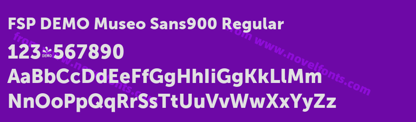 FSP DEMO Museo Sans900 RegularPreview FSP DEMO Museo Sans900 RegularPreview