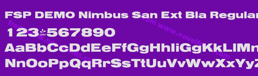 FSP DEMO Nimbus San Ext Bla RegularPreview FSP DEMO Nimbus San Ext Bla RegularPreview
