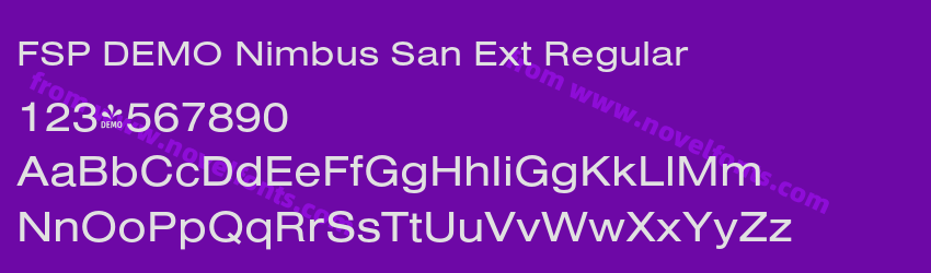 FSP DEMO Nimbus San Ext RegularPreview FSP DEMO Nimbus San Ext RegularPreview