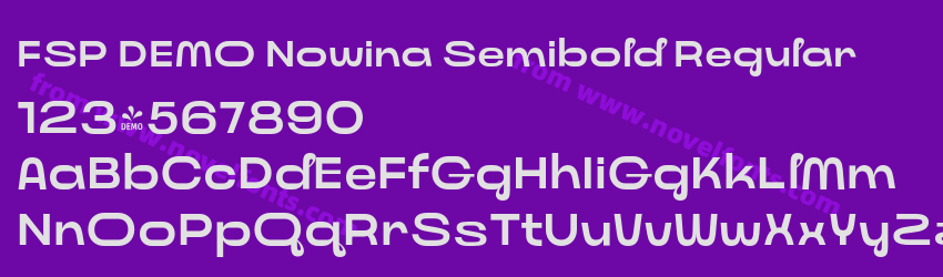 FSP DEMO Nowina Semibold RegularPreview FSP DEMO Nowina Semibold RegularPreview