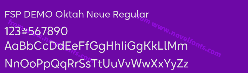 FSP DEMO Oktah Neue RegularPreview