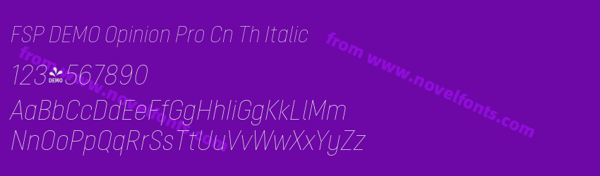 FSP DEMO Opinion Pro Cn Th ItalicPreview FSP DEMO Opinion Pro Cn Th ItalicPreview