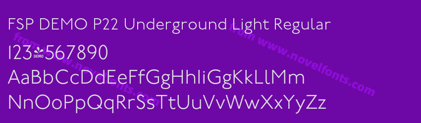FSP DEMO P22 Underground Light RegularPreview FSP DEMO P22 Underground Light RegularPreview