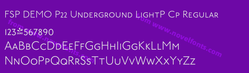 FSP DEMO P22 Underground LightP Cp RegularPreview FSP DEMO P22 Underground LightP Cp RegularPreview